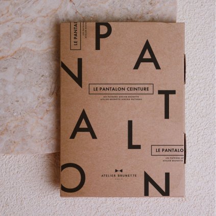 LE Pantalon Ceinture Paper Sewing Pattern 24578