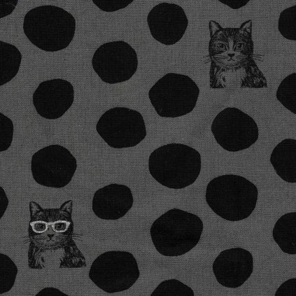 cat grey (canvas)