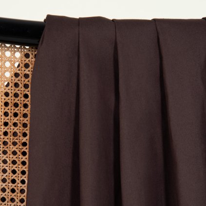 Voděodolné bavlněné plátno od Atelier Brunette, odstín oat chocolate | peonygarden