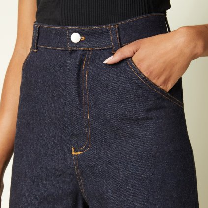 Le Lean Wide Leg - Střih na kalhoty od Atelier Brunette | peonygarden