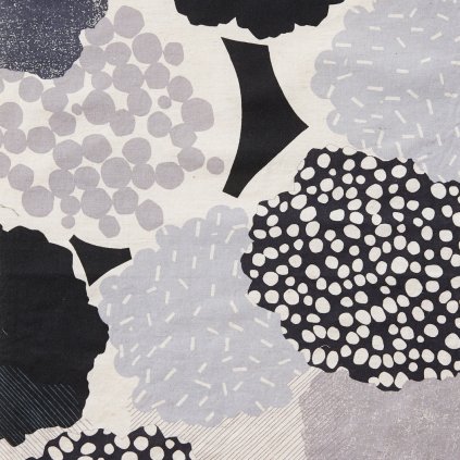 bright black echino (jemné plátno)