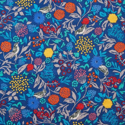 murmur blue echino (jemné plátno)