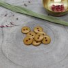 Classic Shine Buttons Ochre Tender Toffee x 50 1655