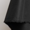 Gabardine Light Black Fabric 23819