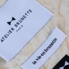 Atelier Brunette woven labels pack x 5 23319