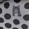 cat grey (canvas)