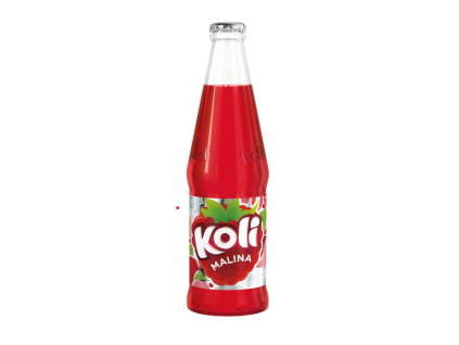koli malina sklo