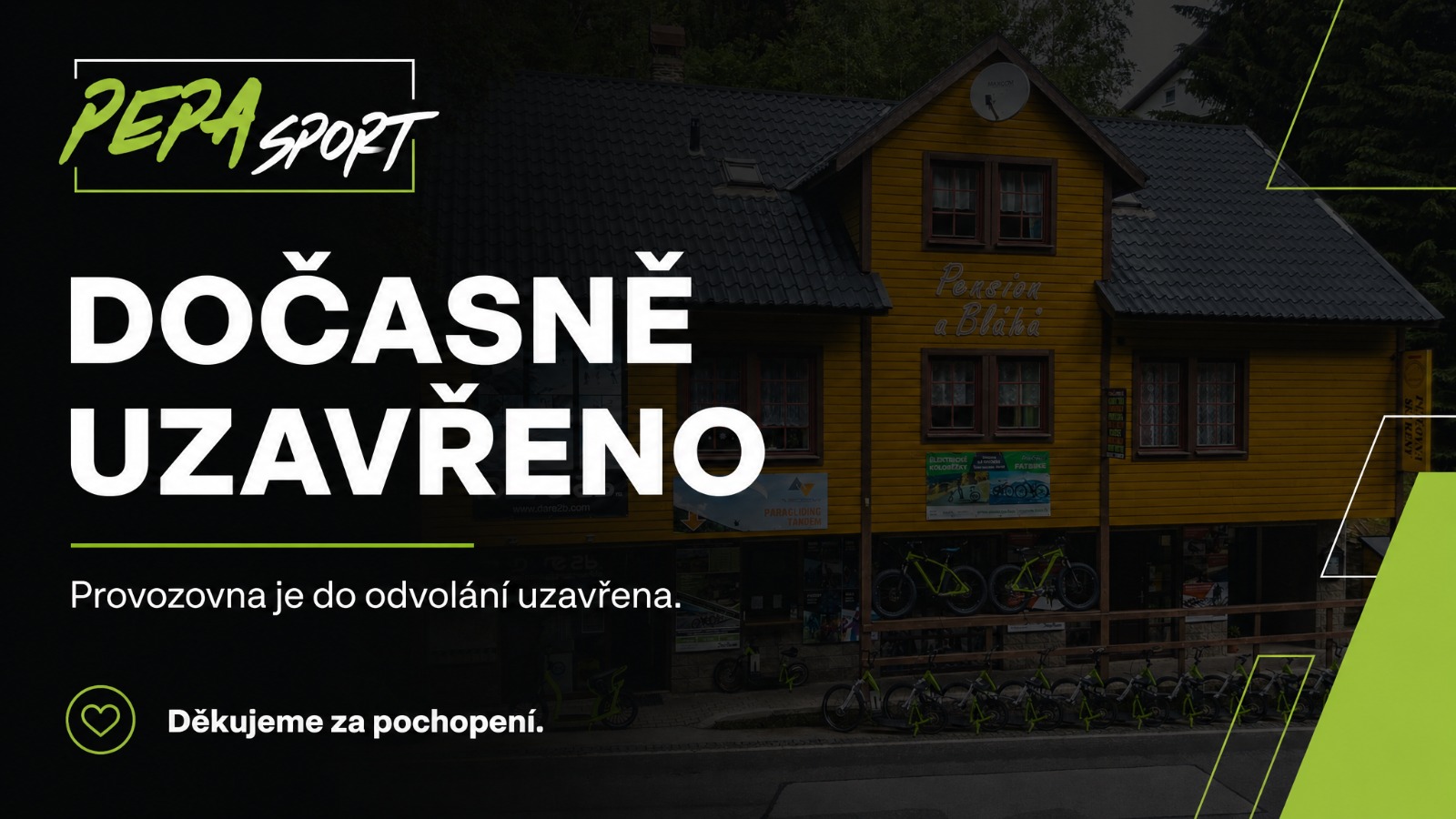 Provozní doba – PepaSport.eu (obchod a půjčovna)