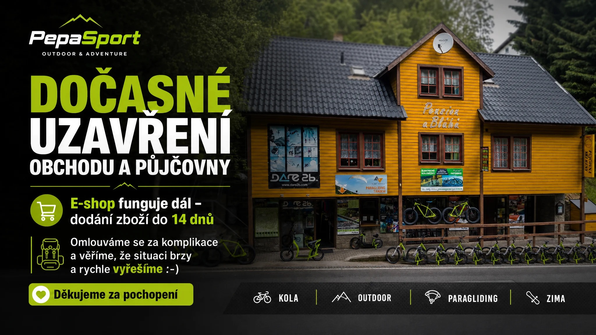 Dočasně zavřeno