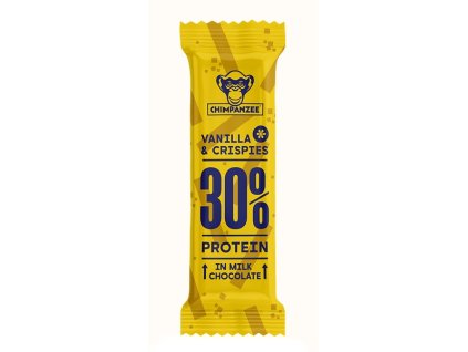 tyčinka Chimpanzee Protein 30% 50g vanilka+křupinky