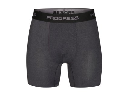 boxerky Progress TECHNIC černý melír (Varianta XXL)