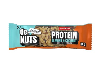 tyčinka Nutrend DeNuts Protein mandle+kokos 50g