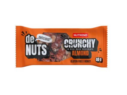 tyčinka Nutrend DeNuts Crunchy mandle 40g
