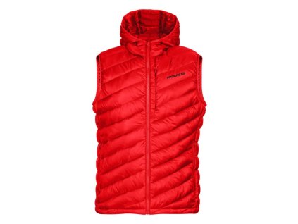 vesta pánská Progress ANCHORAGE VEST prošívaná červená (Varianta L)