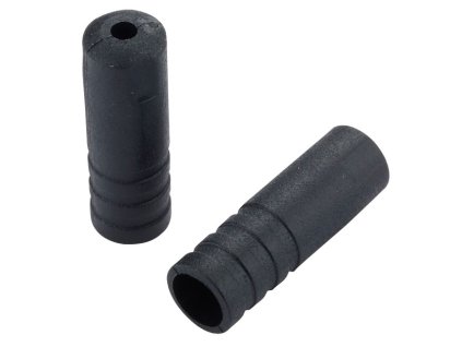 koncovka bowdenu Jagwire open 4mm plast černé 500ks