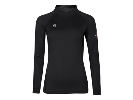 triko dlouhé dámské Progress TX NSTZ se stojáčkem černé (Varianta L)