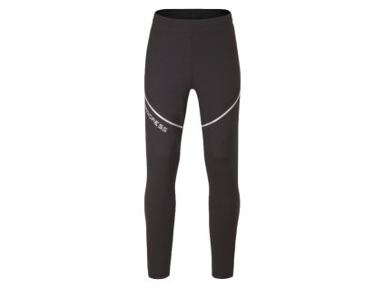 kalhoty pánské Progress REFLEX běžecké legíny černé (Varianta XL)