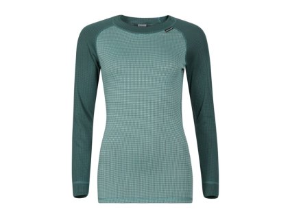 triko dlouhé dámské Progress MS TDRZ zeleno-mintové (Varianta L)