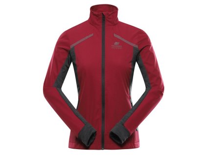bunda dámská ALPINE PRO UKEBA softshellová růžová/fialová (Varianta XL)