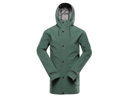 kabát pánský ALPINE PRO SETIJ s membránou PTX zelený (Varianta 5XL)