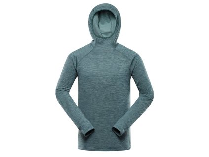 mikina pánská ALPINE PRO ROLT rychleschnoucí zelená (Varianta XL)