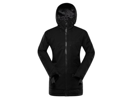 bunda dámská ALPINE PRO GARGA s membránou PTX černá (Varianta XL)