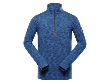 triko pánské dlouhé ALPINE PRO QAD modré (Varianta XS)