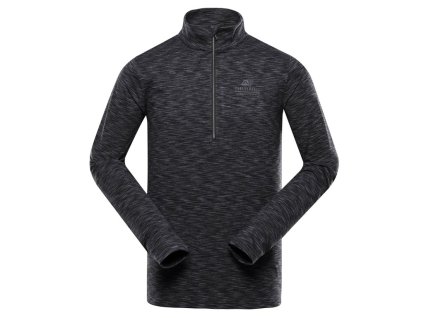 triko pánské dlouhé ALPINE PRO QAD černé (Varianta XS)