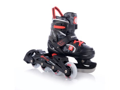 brusle kolečkové/zimní dětské Tempish RS TON DUO LED roztahovací (Varianta 30-33)