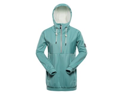 bunda zimní ALPINE PRO JARGA softshellová s membránou zelená (Varianta L)