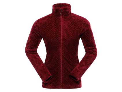 mikina dámská ALPINE PRO LOMMA hřejivá růžová (Varianta S)