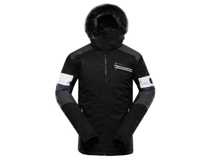 bunda pánská ALPINE PRO DAM s membránou PTX černá (Varianta XXXXL)