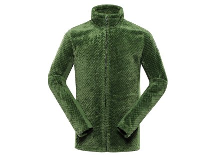 mikina pánská ALPINE PRO LOMM hřejivá zelená (Varianta L)