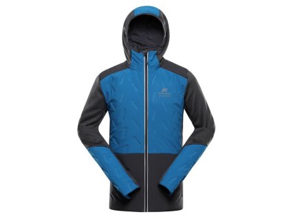 mikina pánská ALPINE PRO GOMAR rychleschnoucí COOL-DRY modrá (Varianta 5XL)