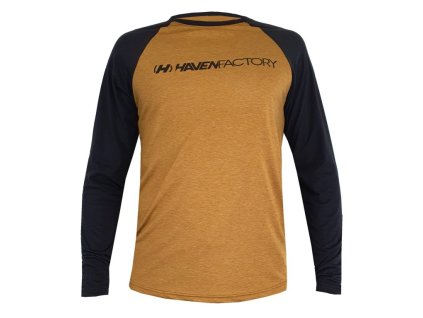 dres dlouhý pánský HAVEN FACTORY trail černo/hnědý (Varianta L)