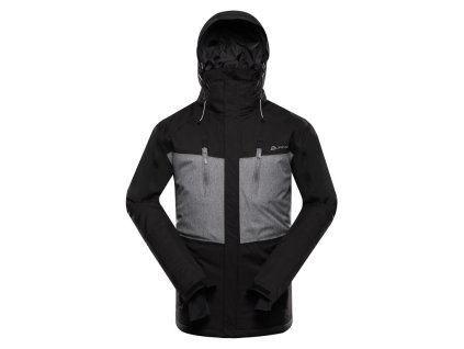 bunda pánská ALPINE PRO COMED s membránou PTX černá (Varianta XL)