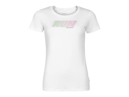 triko krátké dámské Progress DEPORTA RUN bílé (Varianta L)