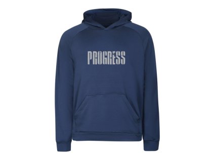 mikina pánská Progress DOSSER s nápisem tmavě modrá (Varianta L)