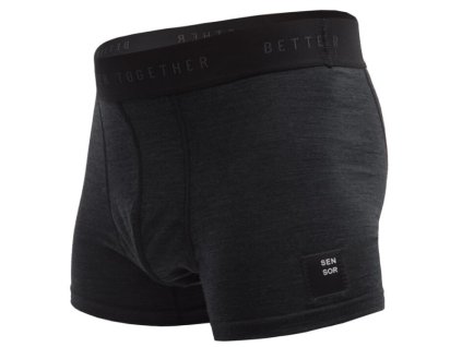 boxerky SENSOR MERINO CORDURA černé (Varianta L)