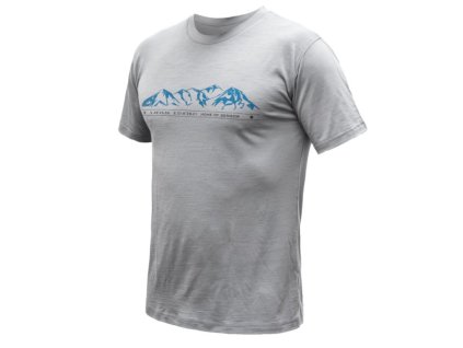 triko krátké pánské SENSOR MERINO ACTIVE MOUNTAINS šedé (Varianta L)
