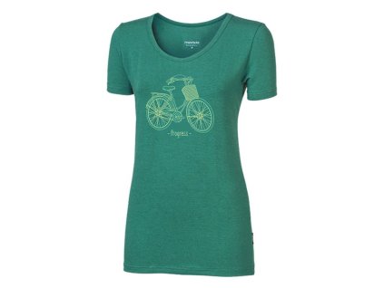 triko krátké dámské Progress SASA CITYBIKE khaki (Varianta L)