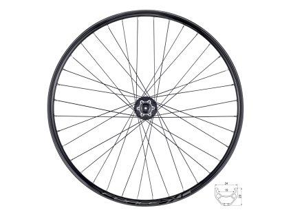 kolo zadní FORCE XC DISC 584x19 FHM475 6d 36d