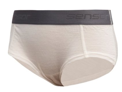 kalhotky dámské SENSOR MERINO LITE béžové (Varianta L)