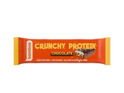 tyčinka Bombus Crunchy Protein 50g čokoláda