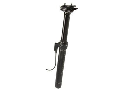 sedlovka 31.6 x 400mm M-Wave teleskopická Al černá