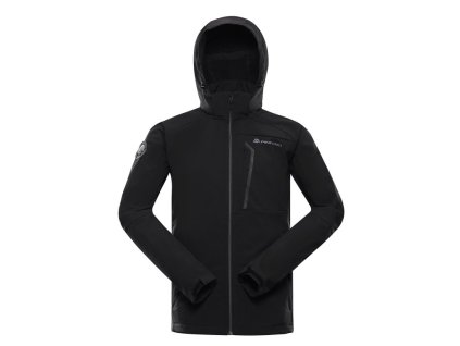 bunda pánská ALPINE PRO HOOR softshellová černá (Varianta XS)
