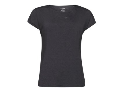 triko krátké dámské Progress TECHNICA černý melír (Varianta L)