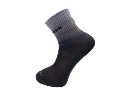 ponožky Progress VEREDA SOX černo-šedé (Varianta 35-38)