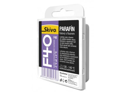 vosk Skivo parafín s fluorem F 40 fialový 40g