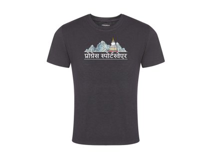 triko krátké pánské Progress AROMATIC NEPAL antracit (Varianta XXL)